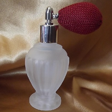 Vaporisateur de parfum poire courte modèle boule sur pied givré 50 ml  - 6