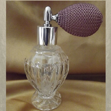 Vaporisateur de parfum poire courte modèle boule sur pied 50 ml  - 1