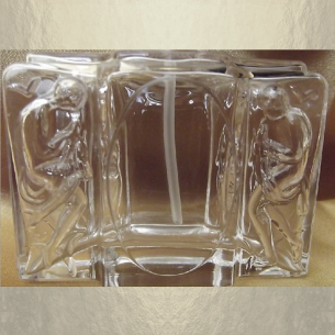 Vaporisateur de parfum poire modèle corps en 3 D 50 ml vide et rechargeable  - 1 2