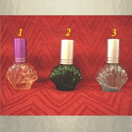 Vaporisateur de parfum vide et rechargeable 4 ml modèle coquillage  - 1
