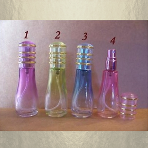 Vaporisateur de parfum vide et rechargeable 12 ml modèle couleur dégradée  - 1