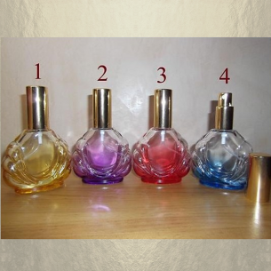 Vaporisateur de parfum vide et rechargeable modèle coquillage couleur dégradée 55 ml