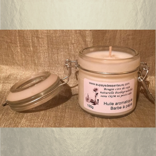 Bougie artisanale cire de soja naturelle biodégradable sans OGM ni pesticides  - 1 2