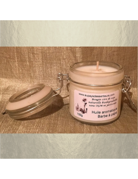 Bougie artisanale cire de soja naturelle biodégradable sans OGM ni pesticides  - 2