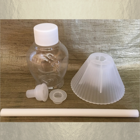 Diffuseur par capillarité bâton mèche coton enrobée parfum sans alcool  - 3