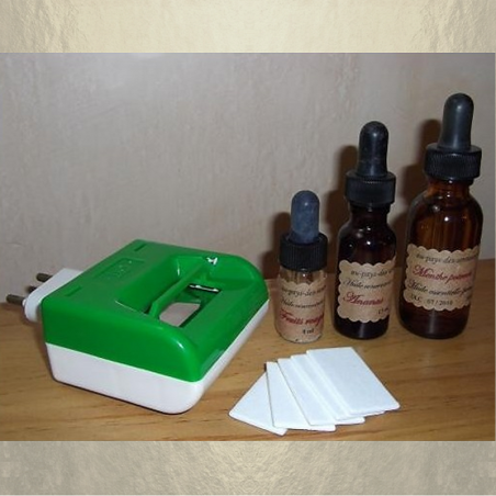 Diffuseur prise électrique plaquettes / patchs prise rotative et thermostat  - 1