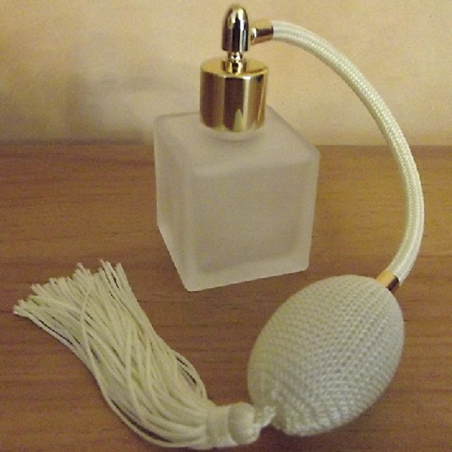 Vaporisateur de parfum poire carré givré 50 ml  - 11