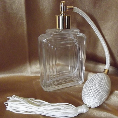 Vaporisateur de parfum poire carré relief 110 ml vide et rechargeable  - 10