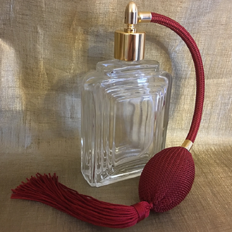 Vaporisateur de parfum poire carré relief 110 ml vide et rechargeable  - 5