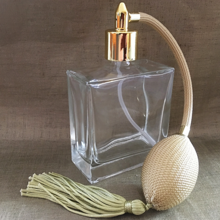 Vaporisateur de parfum poire vide et rechargeable carré 100 ml  - 3