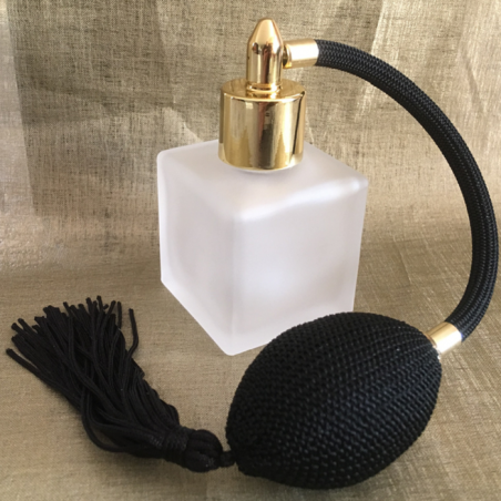 Vaporisateur de parfum poire carré givré 50 ml  - 4