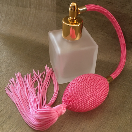 Vaporisateur de parfum poire carré givré 50 ml  - 5