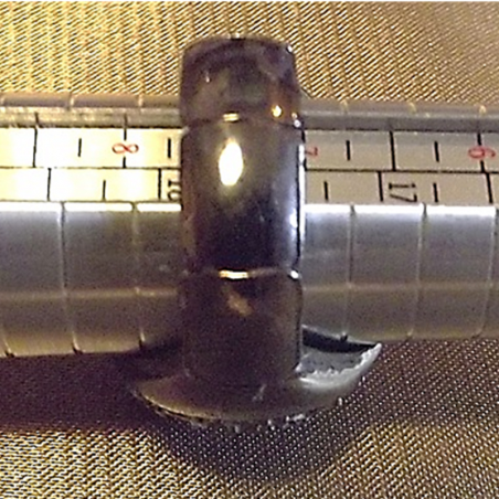 Bague pavé strass CRISTAL DE SWAROVSKI ajustable artisanale  - 5