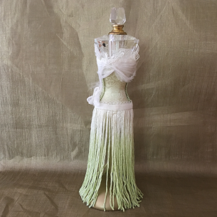 Fiole à parfum cristal mannequin  - 1 2
