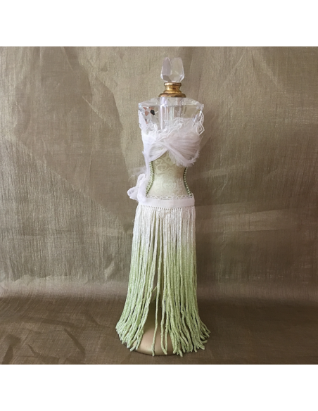 Fiole à parfum cristal mannequin  - 2