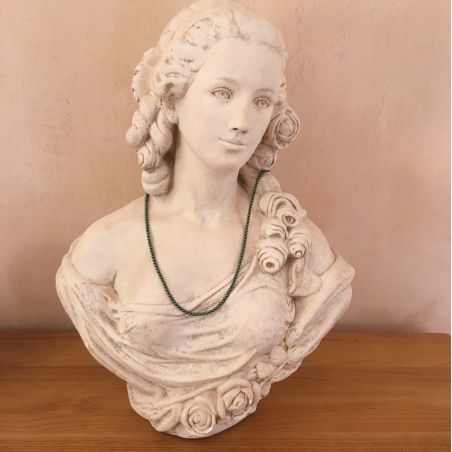 Collier CRISTAL DE SWAROVSKI, cordon à lunettes 2 en 1 artisanal Scarabaeus green  - 6