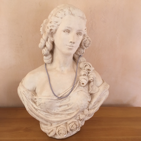 Collier CRISTAL DE SWAROVSKI, cordon à lunettes 2 en 1 artisanal Mauve  - 6