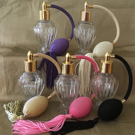 vaporisateur de parfum poire modèle boule sur pied 50 ml  - 1