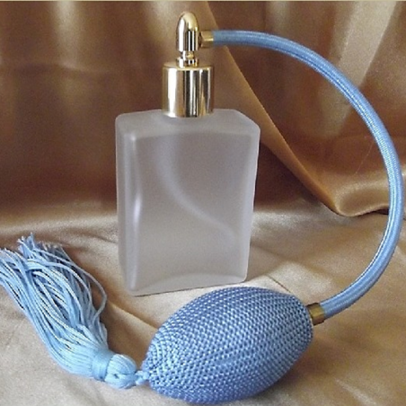 Vaporisateur de parfum poire verre carré givré 60 ml  - 7