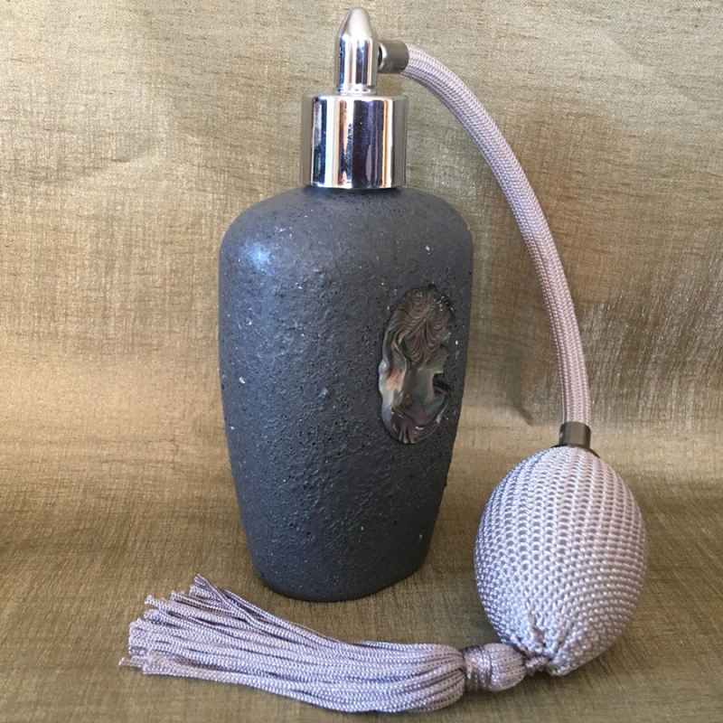Vaporisateur de parfum artisanal camé en nacre d'Abalone  - 3