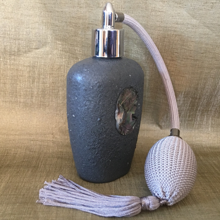 Vaporisateur de parfum artisanal camé en nacre d'Abalone  - 3