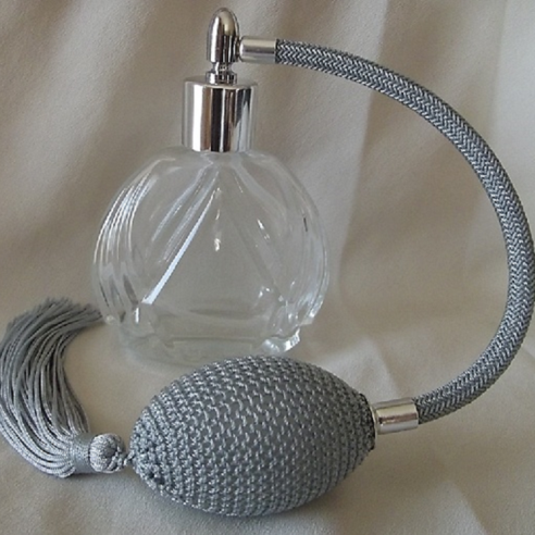 Vaporisateur de parfum rond plat ciselé 60 ml  - 3