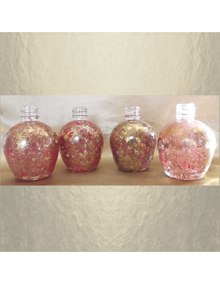 Vaporisateur de parfum poire verre 60ml décoration finition artisanale rouge bordeaux or Poire rétro longue