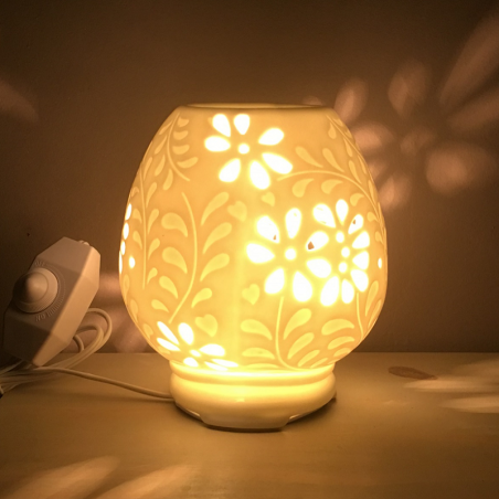 Lampe diffuseur de parfum en céramique  - 2