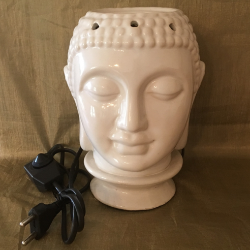 Lampe diffuseur de parfum bouddha artisanale  - 1