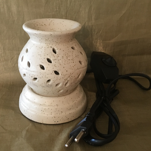 Lampe diffuseur de parfum céramique artisanale petit modèle  - 1