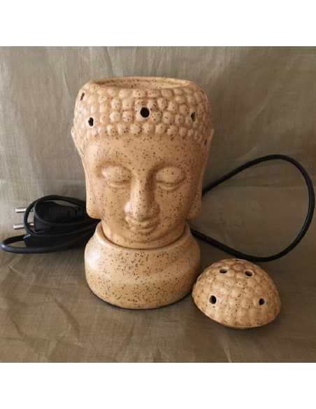 Lampe diffuseur de parfum bouddha sable électrique artisanale  - 2