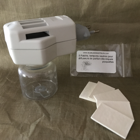 Patchs neutres, tampons neutres pour diffuseurs prise électrique plaquettes  - 1