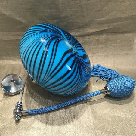 Vaporisateur de parfum poire verre artisanal bleu de luxe 510 ml Luxe verre artisanal