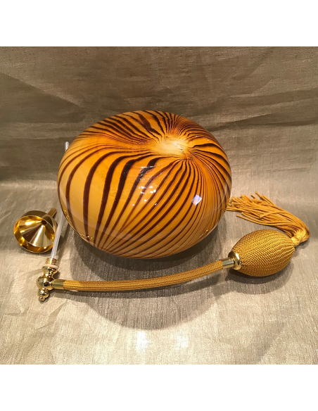 Vaporisateur de parfum poire artisanal de luxe ambre 500 ml Luxe verre artisanal