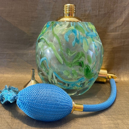 Vaporisateur de parfum poire verre artisanal de luxe 150 ml vide et rechargeable Luxe verre artisanal