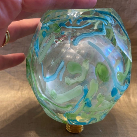 Vaporisateur de parfum poire verre artisanal de luxe 150 ml vide et rechargeable Luxe verre artisanal