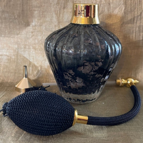 Vaporisateur de parfum poire verre artisanal gris 160 Ml Luxe verre artisanal