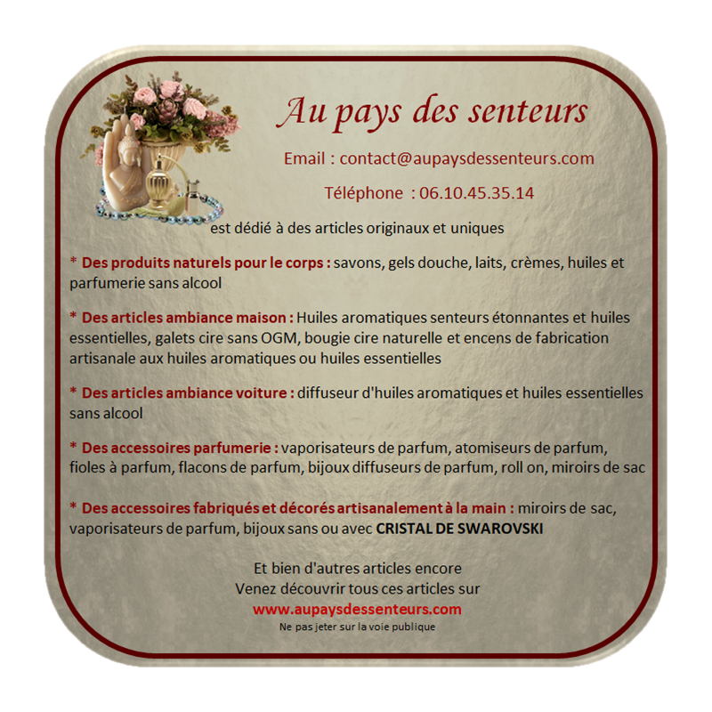 Lampe diffuseur de parfum en bois...