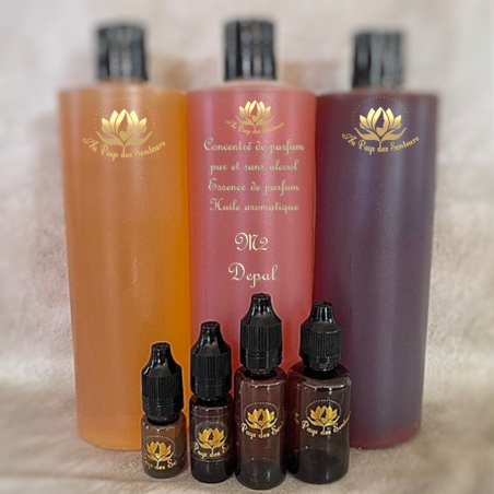 Concentré de parfum essence de parfum sans alcool  M2 Deppal