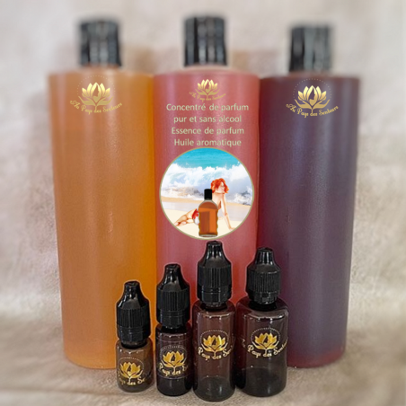 Concentré de parfum essence de parfum sans alcool Huile bronzante