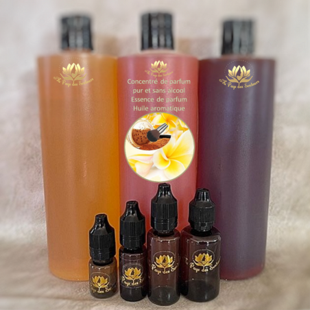 Concentré de parfum essence de parfum sans alcool Fleur de tiaré poudrée