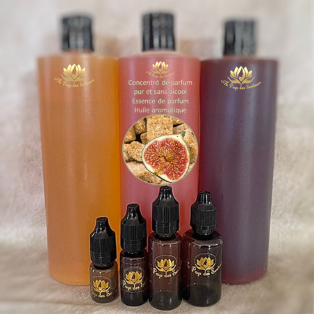 Concentré de parfum essence de parfum sans alcool  figue sucre roux