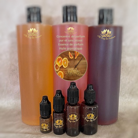 Concentré de parfum essence de parfum sans alcool Orange sanguine vanille