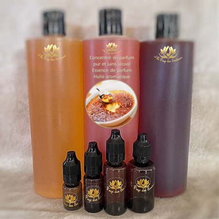 Extrait de parfum Crème brûlée,  fragrance pure et concentrée