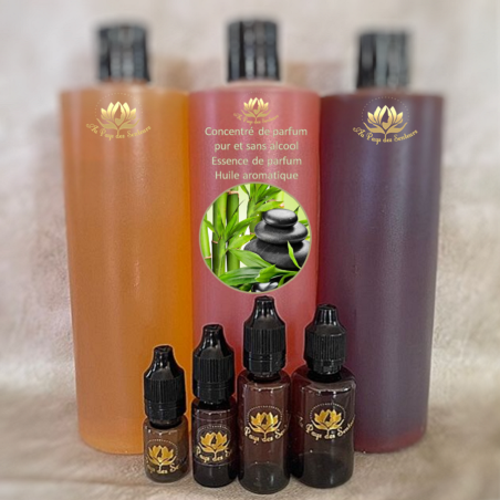 concentré de parfum Bambou frais fragrance pure et concentrée sans alcool