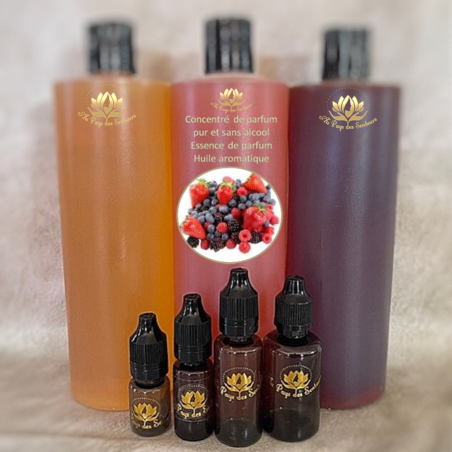 concentré de parfum Fruits rouges fragrance pure et concentrée sans alcool