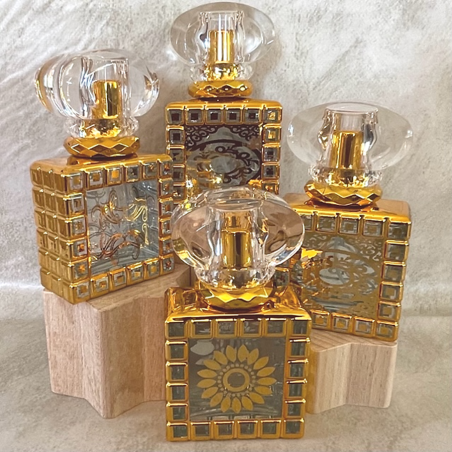 Vaporisateur de parfum Cristal de Swarovski  artisanal support