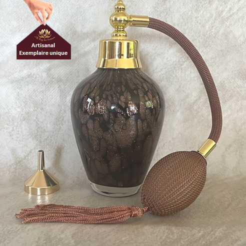 Vaporisateur de parfum poire chocolat 100 ml Luxe verre artisanal