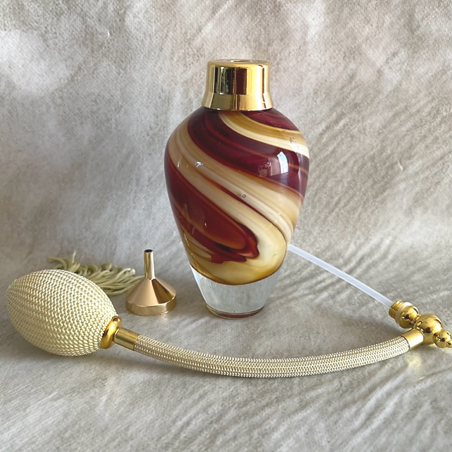 Vaporisateur de parfum poire artisanal multicolore marron 100 ml