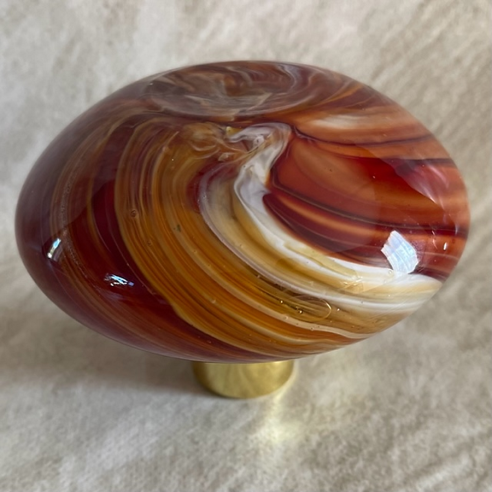 Vaporisateur de parfum poire artisanal spirale marron 190 ml envers Vaporisateur de parfum poire artisanal spirale marron 190 ml envers